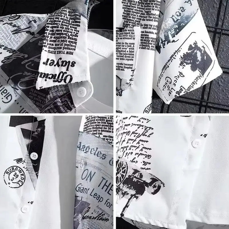 Short sleeved shirt men&