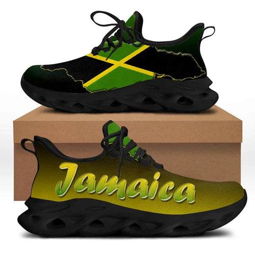 Jamaica Flag casual Shoes – Footwear | Breathable Raspberry Eurybia