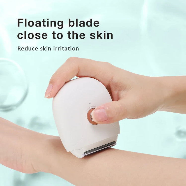 Hair Removal Machine Trimmer For Women Knife Tip Waterproof Whole Body Maroon Asteria