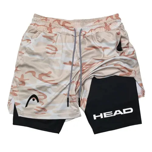 Anime Berserk Head Running Shorts Men Fitness Gym Training 2 in 1 AliExpress