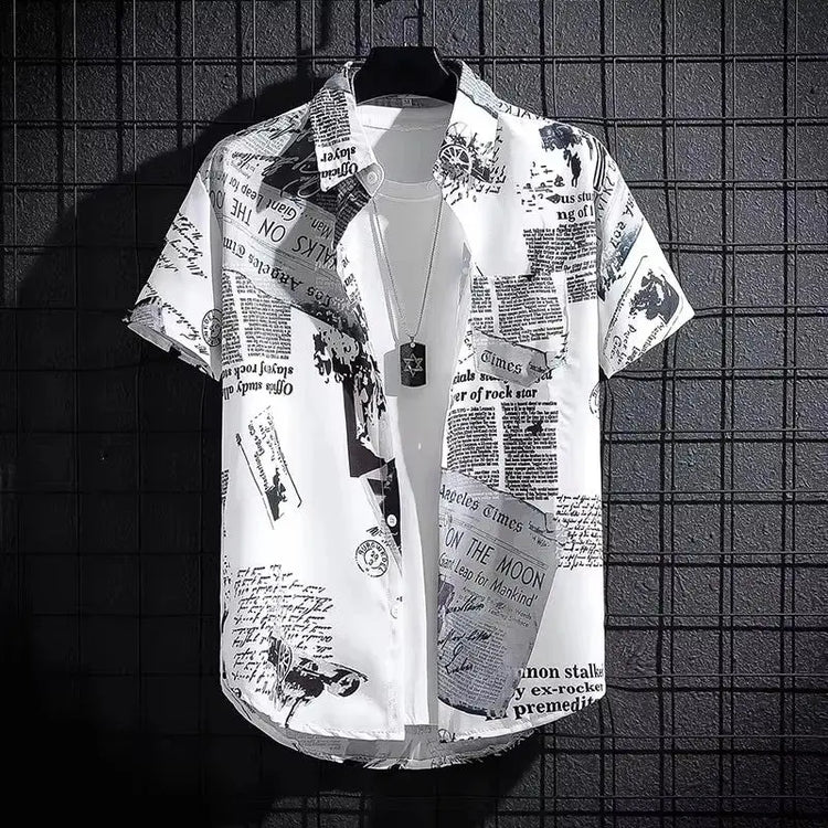 Short sleeved shirt men&