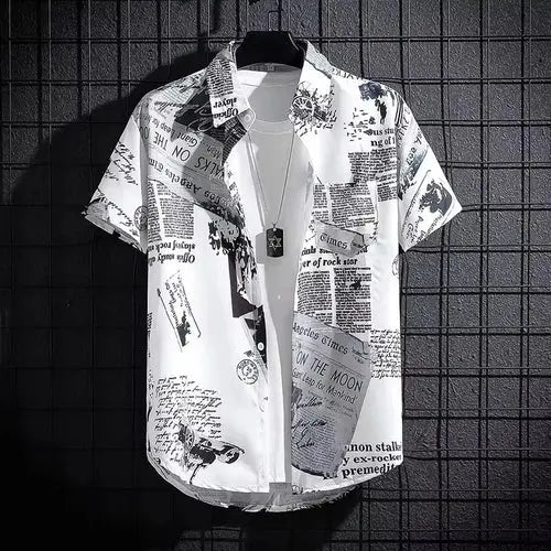Short sleeved shirt men&