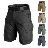 Mens Quick Dry Outdoor Cargo Shorts Yellow Pandora