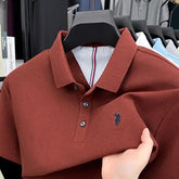 100% pure cotton short sleeved men&
