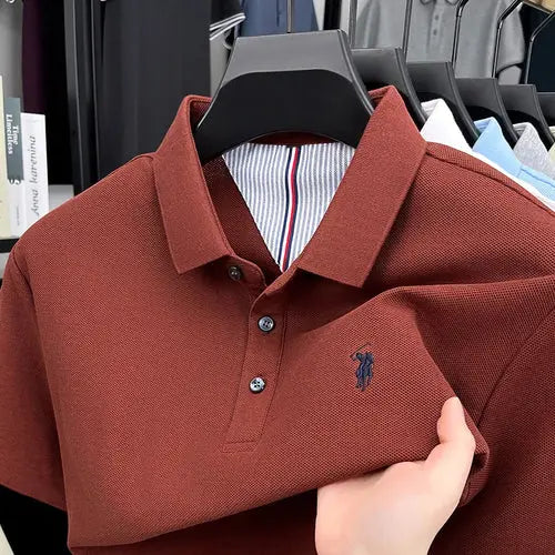 100% pure cotton short sleeved men&