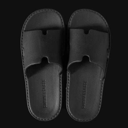 Luxury designer Beach slippers Raspberry Eurybia