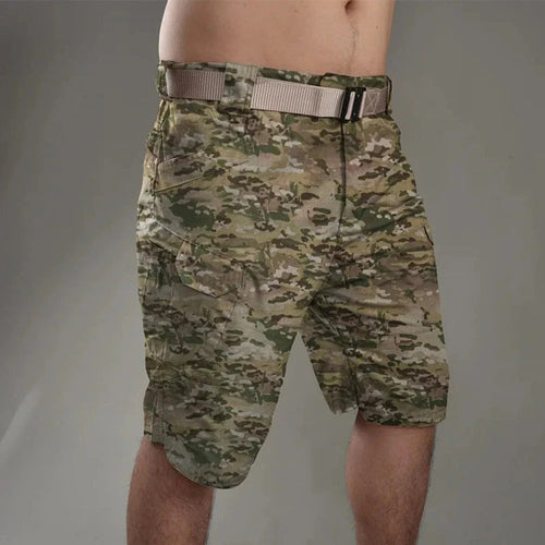 Mens Quick Dry Outdoor Cargo Shorts Yellow Pandora