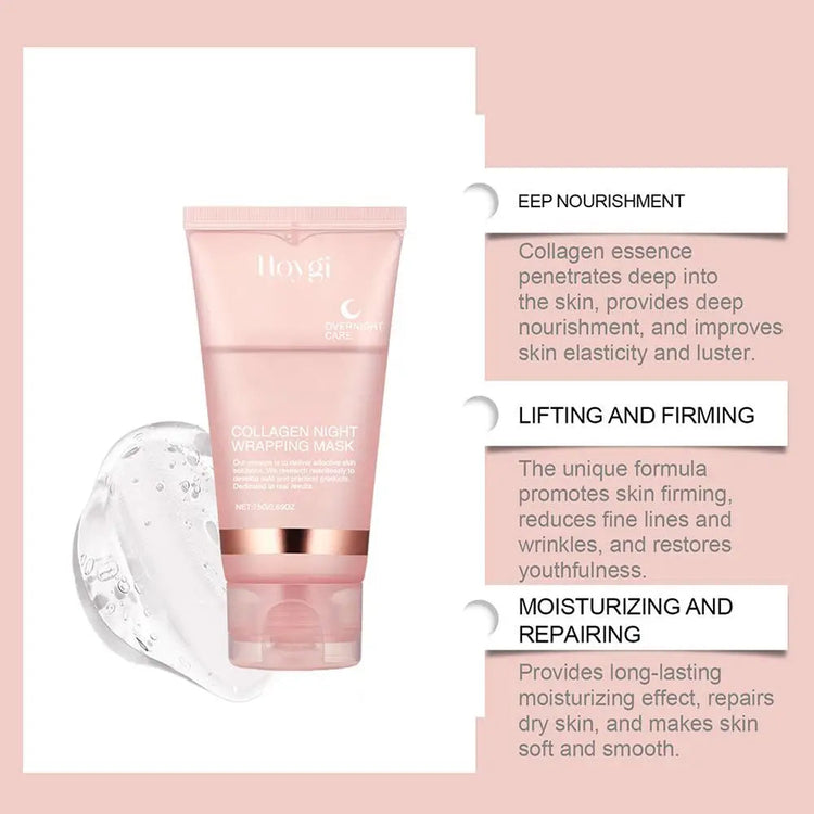 Collagen Overnight Wrapping Peel Off Facial Mask, Korean Collagen AliExpress
