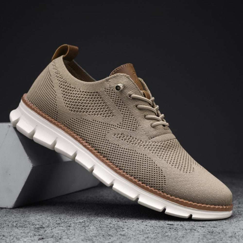 Mens Casual Breathable Walking Shoe Yellow Pandora