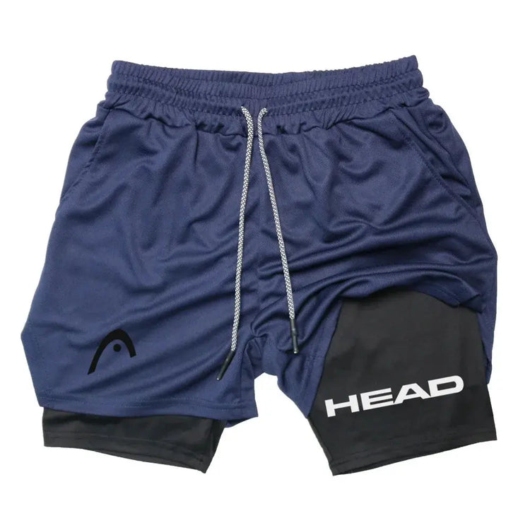 Anime Berserk Head Running Shorts Men Fitness Gym Training 2 in 1 AliExpress