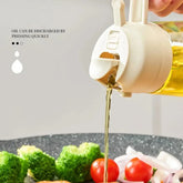 Dual Function Oil Spray and Pour Bottle Yellow Pandora