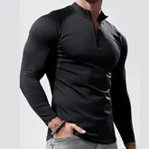 Long Sleeve T Shirt Men Compression Sportswear Male Tshirt Elastic AliExpress
