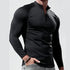 Long Sleeve T Shirt Men Compression Sportswear Male Tshirt Elastic AliExpress