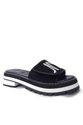 Chausson SUNLILY avec semelle rembourrée et haut velcro réglable