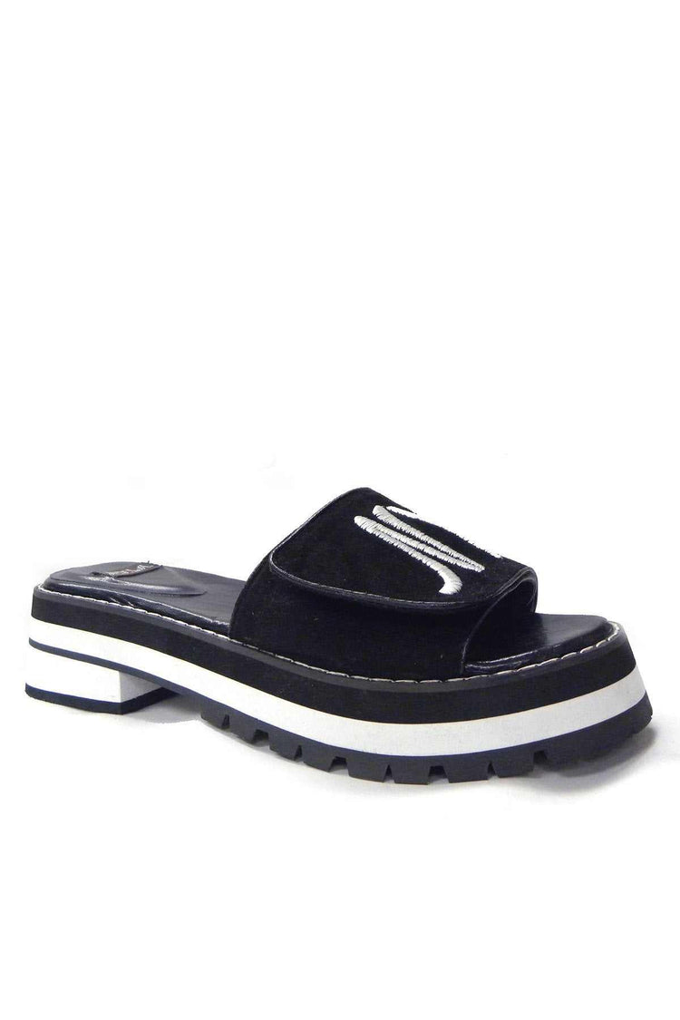 Chausson SUNLILY avec semelle rembourrée et haut velcro réglable