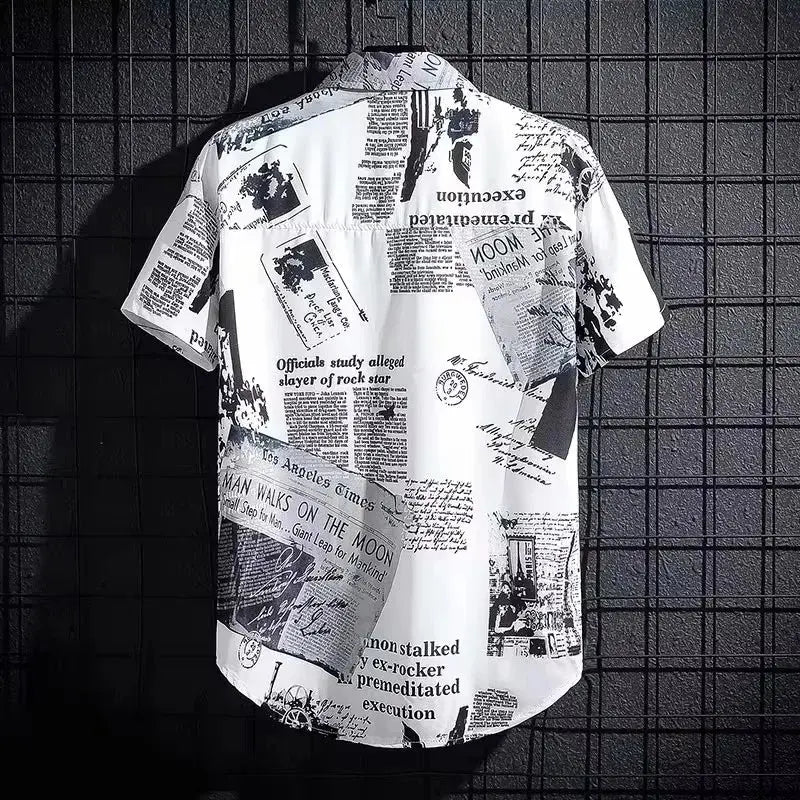 Short sleeved shirt men&