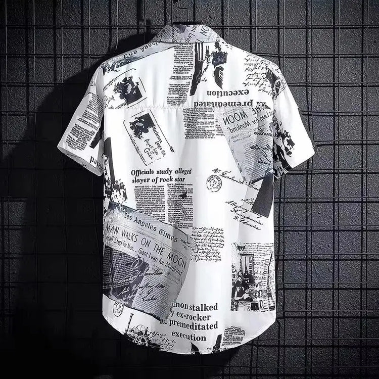 Short sleeved shirt men&