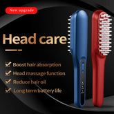 LED Light Red Phototherapy Massage Vibration Comb Electric Hair Growth Maroon Asteria