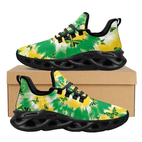 Jamaica Flag casual Shoes – Footwear | Breathable Raspberry Eurybia