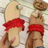Pineapple Pearl Womens Slippers Flat Toe Casual Beach Slides Silver Juneberry