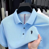 100% pure cotton short sleeved men&