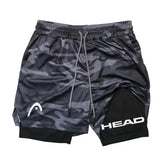 Anime Berserk Head Running Shorts Men Fitness Gym Training 2 in 1 AliExpress