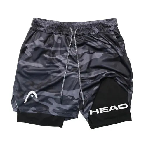 Anime Berserk Head Running Shorts Men Fitness Gym Training 2 in 1 AliExpress