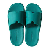 Luxury designer Beach slippers Raspberry Eurybia