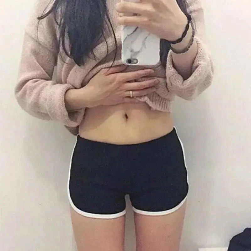 Sports Shorts Women Summer 2024 New Candy Color Anti Emptied Skinny AliExpress