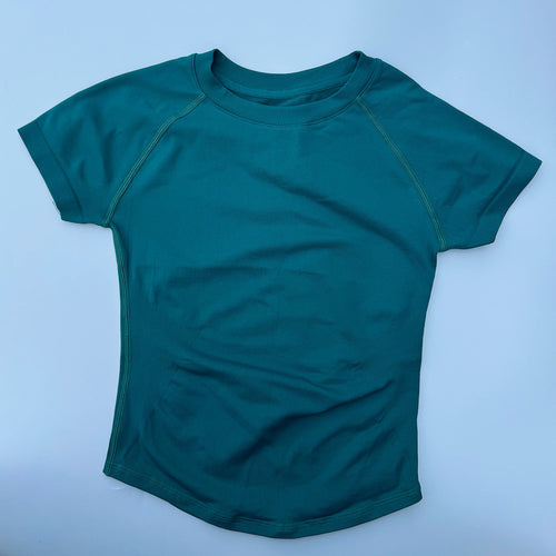 AURA SHARK Sports Short Sleeve Top Seamless Yoga Leotard Clothing AliExpress