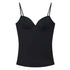 HXAO Woman Tops Corset Crop Top Women Sleeveless Black Brown Top With AliExpress