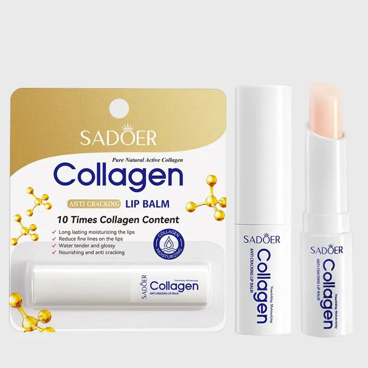 Collagen Moisturizing Lip Balm, Nourishing and Anti-Cracking, AliExpress