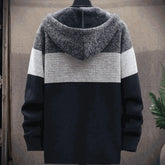 Mens Hooded Zipper Jacket Sweater Jacket Yellow Pandora
