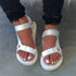 Soft Slip strap Sandals Raspberry Eurybia