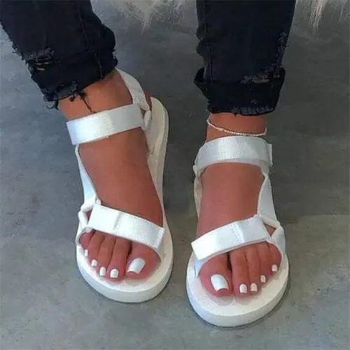 Soft Slip strap Sandals Raspberry Eurybia