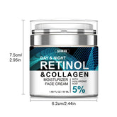 Sumax Retinol Collagen Face Cream 50ml Moisturizer with Hyaluronic AliExpress