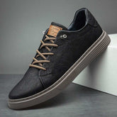 Chaussures Oxford en cuir pour hommes à lacets, style classique et élégant