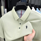 100% pure cotton short sleeved men&