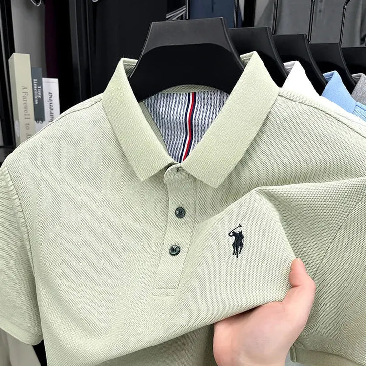 100% pure cotton short sleeved men&