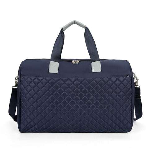 Foldable Shoulder Travel Bag Luggage Tote Bags For Women Large Maroon Asteria
