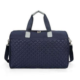Foldable Shoulder Travel Bag Luggage Tote Bags For Women Large Maroon Asteria