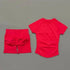 2 Pcs HISTELLO Impact Gym Sets Short Sleeve Seamless Yoga Clothing AliExpress