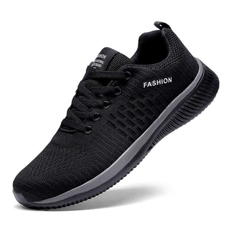 Men Lightweight Running Sneakers Yellow Pandora