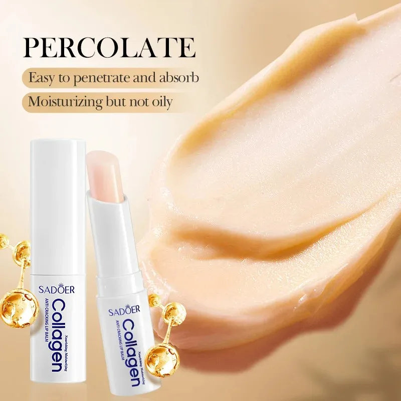 Collagen Moisturizing Lip Balm, Nourishing and Anti-Cracking, AliExpress