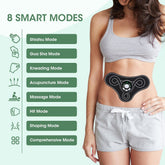EMS Electric Massager Stimulator Pain Relief Neck Back Leg Health Care Maroon Asteria