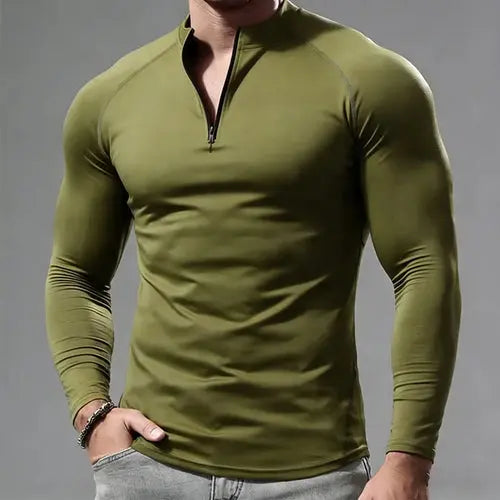 Long Sleeve T Shirt Men Compression Sportswear Male Tshirt Elastic AliExpress