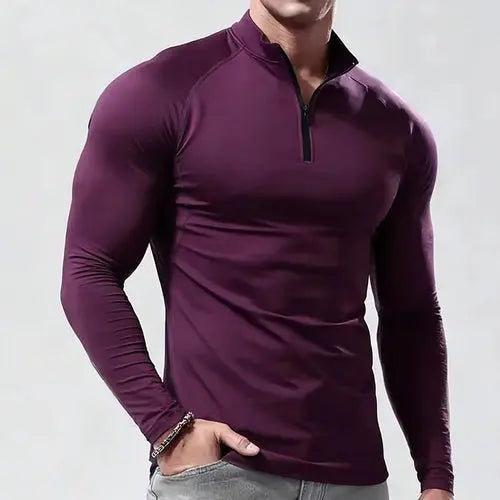Long Sleeve T Shirt Men Compression Sportswear Male Tshirt Elastic AliExpress