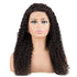 13x4 HD Transparent Lace Front Jerry Curl Human Hair Wigs 200% Density Cerise Alfie
