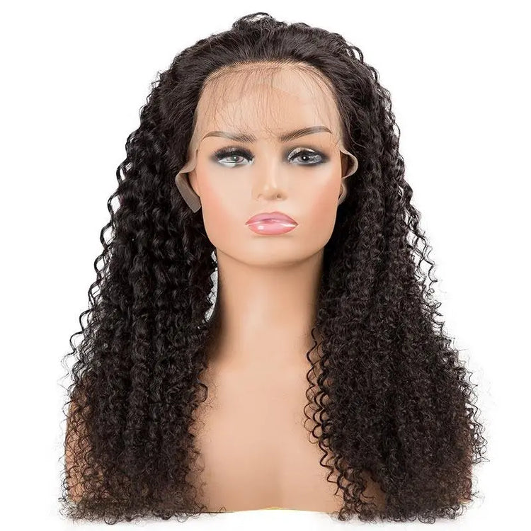 BeuMax Brazilian 13x4 Kinky Curly Lace Front Human Hair Wigs Cerise Alfie