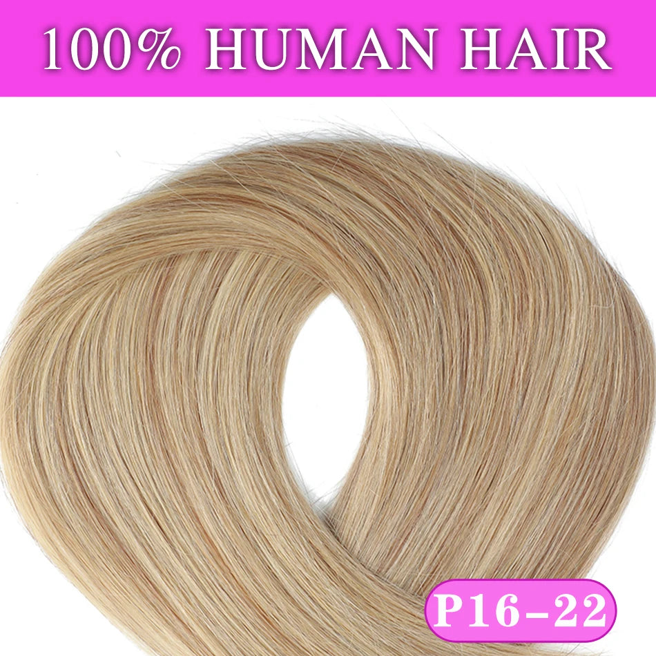 SOVO Tape in Hair Extensions 100% Remy Human Hair 20 Inch  20pcs  Balayage Skin Weft Tape in Extensions  12-26 inch Khamik Shop Online